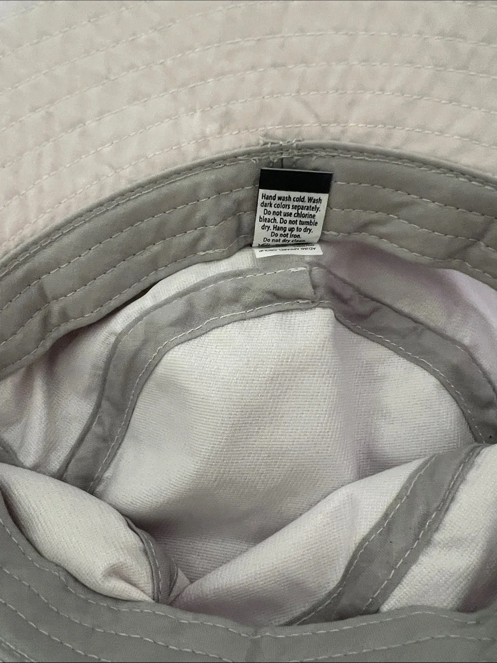 Layer 8 Pale Pink Sun Bucket Hat New